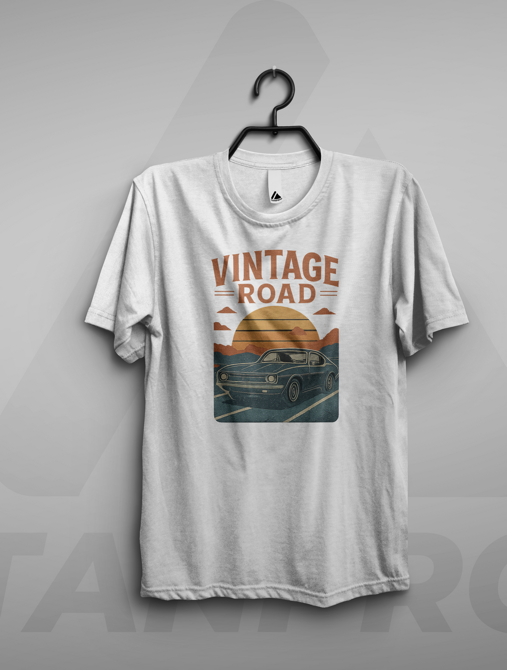 Vintage Road Half-Sleeve T-Shirt